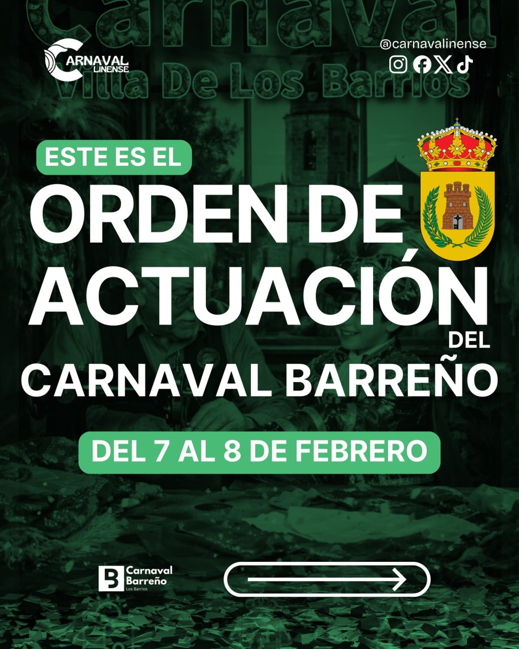 El Carnaval Barreño ya tiene orden de actuación para sus&nbsp;semifinales